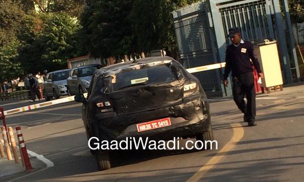 Maruti Suzuki YRA Hatchback Spied Again, Shows Boot Space
