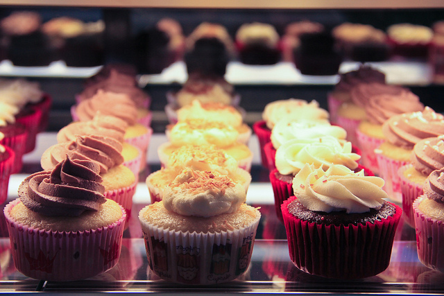 food, cupcakes, junk food