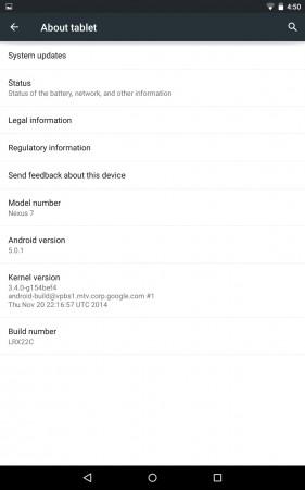 Android 5.0.1 Lollipop OTA Now Released to Nexus 4, 6, 7, Motorola Moto G GPe; New Google Mobile OS Update Awaited for Nexus 5 Android 5.0.1 Lollipop OTA Now Released to Nexus 4, 6, 7, Motorola Moto G GPe; New Google Mobile OS Update Awaited for Nexus 5