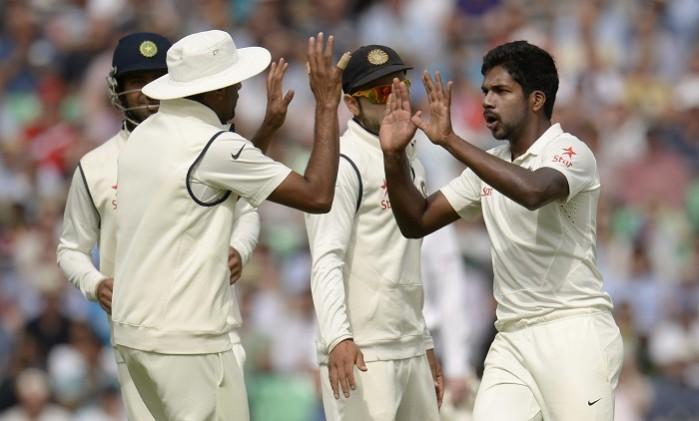 Varun Aaron thought he had taken the wicket of David Warner only for a no-ball to spoil the party Varun Aaron Virat Kohli India