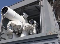 The new laser weapons system, which has been dubbed as 'LaWS' – has performed flawlessly in tests aboard the transport ship USS Ponce.