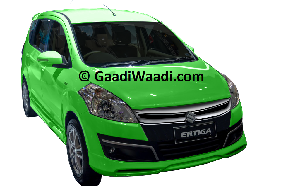 Maruti Ertiga to Get Facelift Soon, Spied for First Time