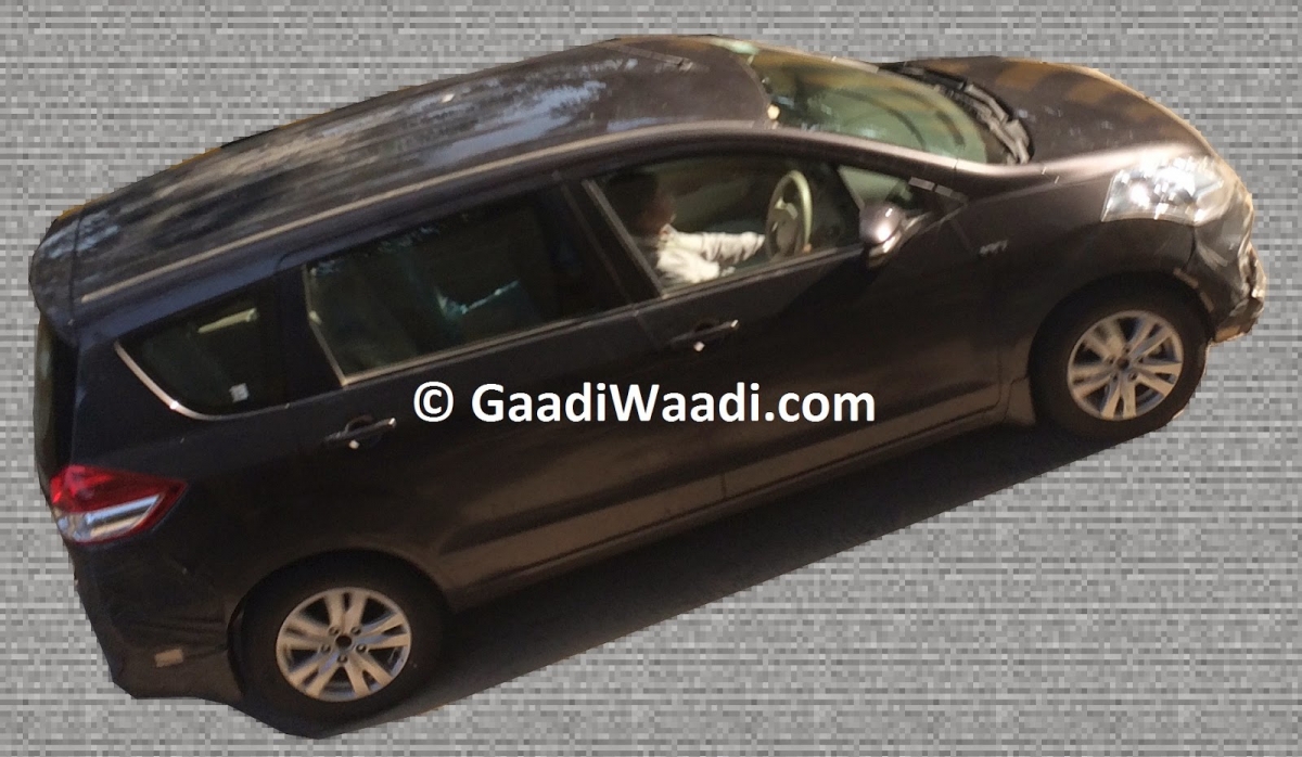 Maruti Ertiga to Get Facelift Soon, Spied for First Time