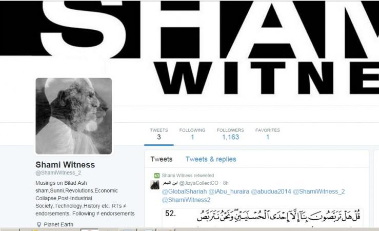 Shami Witness New Account