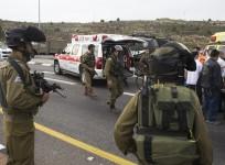 Palestinian attacked Israeli civilians with a chemical substance near the West Bank Jewish settlement