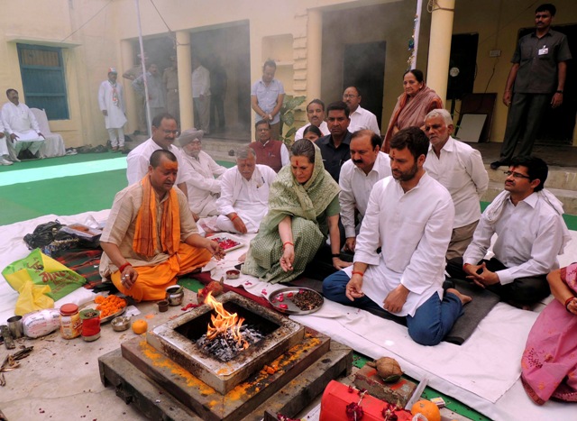 Sonia Gandhi and Rahul Gandhi