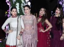 Stars Shine at Designer Manish Malhotra's niece Sangeet Ceremony