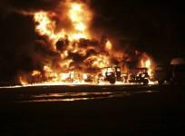 gas tanker fire