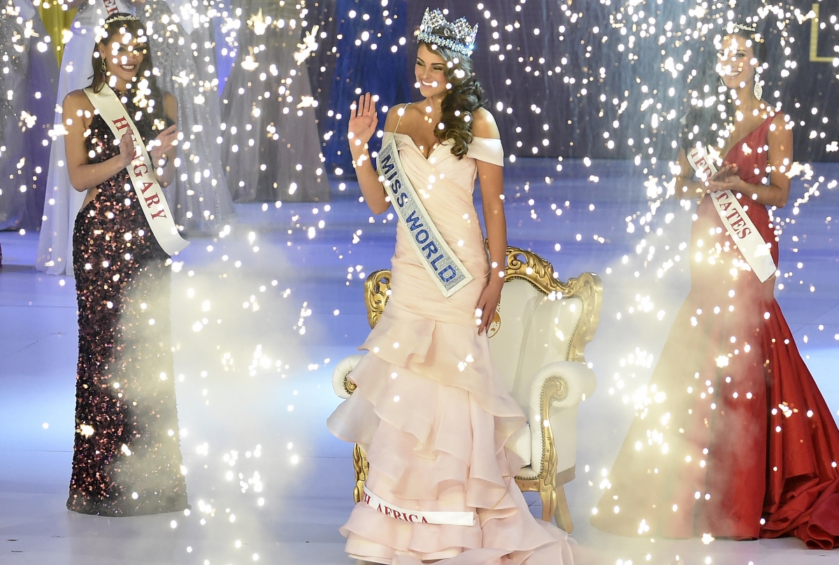 Miss World 2014 Miss South Africa Rolene Strauss Wins The Crown Photos Ibtimes India