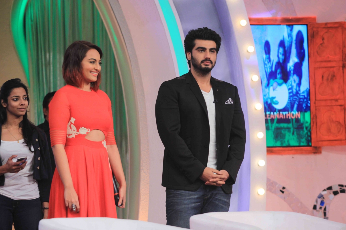 Sonakshi Sinha and Arjun Kapoor