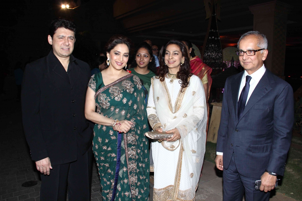 Sriram Madhav Nene, Madhuri Dixit, Juhi Chawla and Jay Mehta
