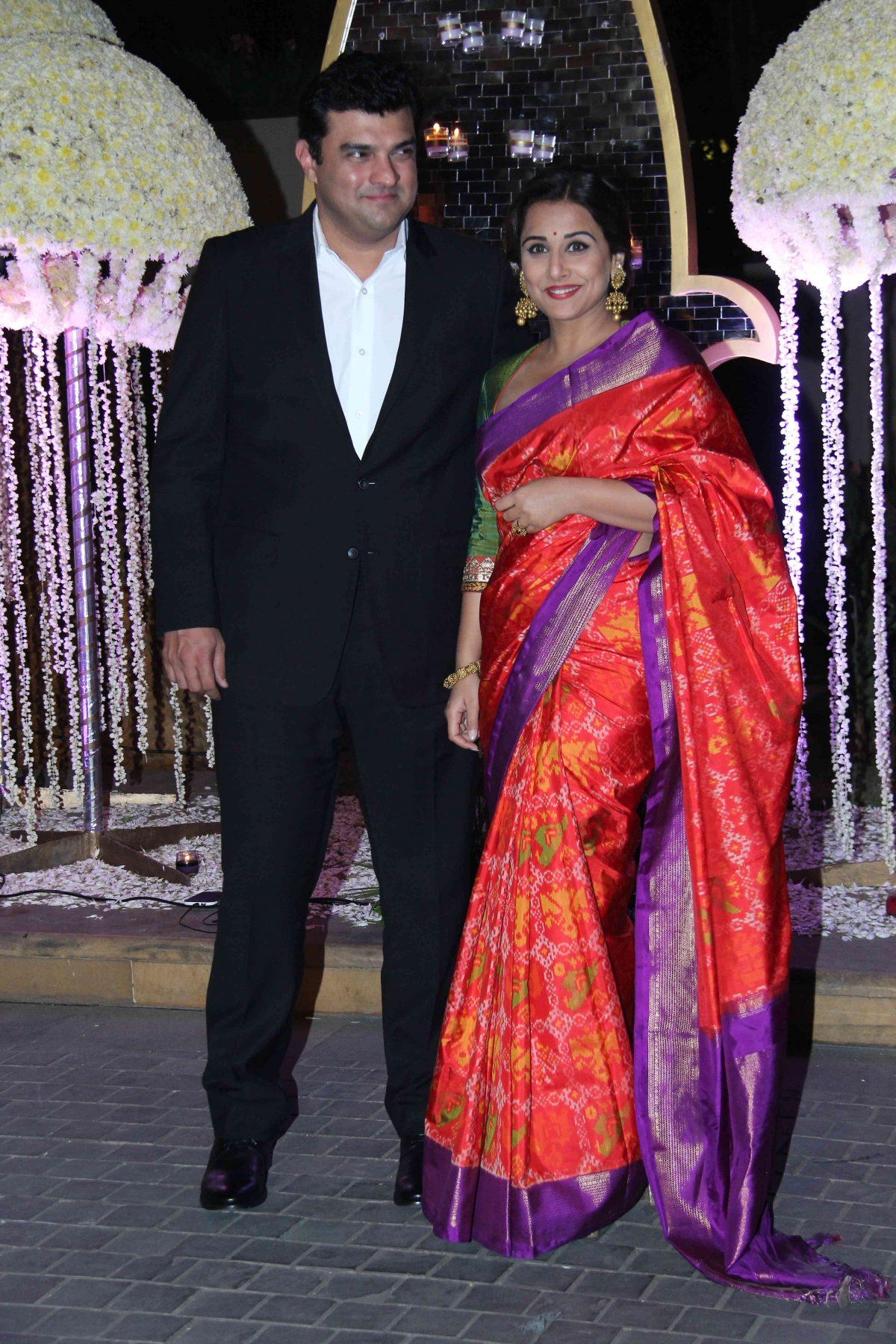 Siddharth Roy Kapur and Vidya Balan