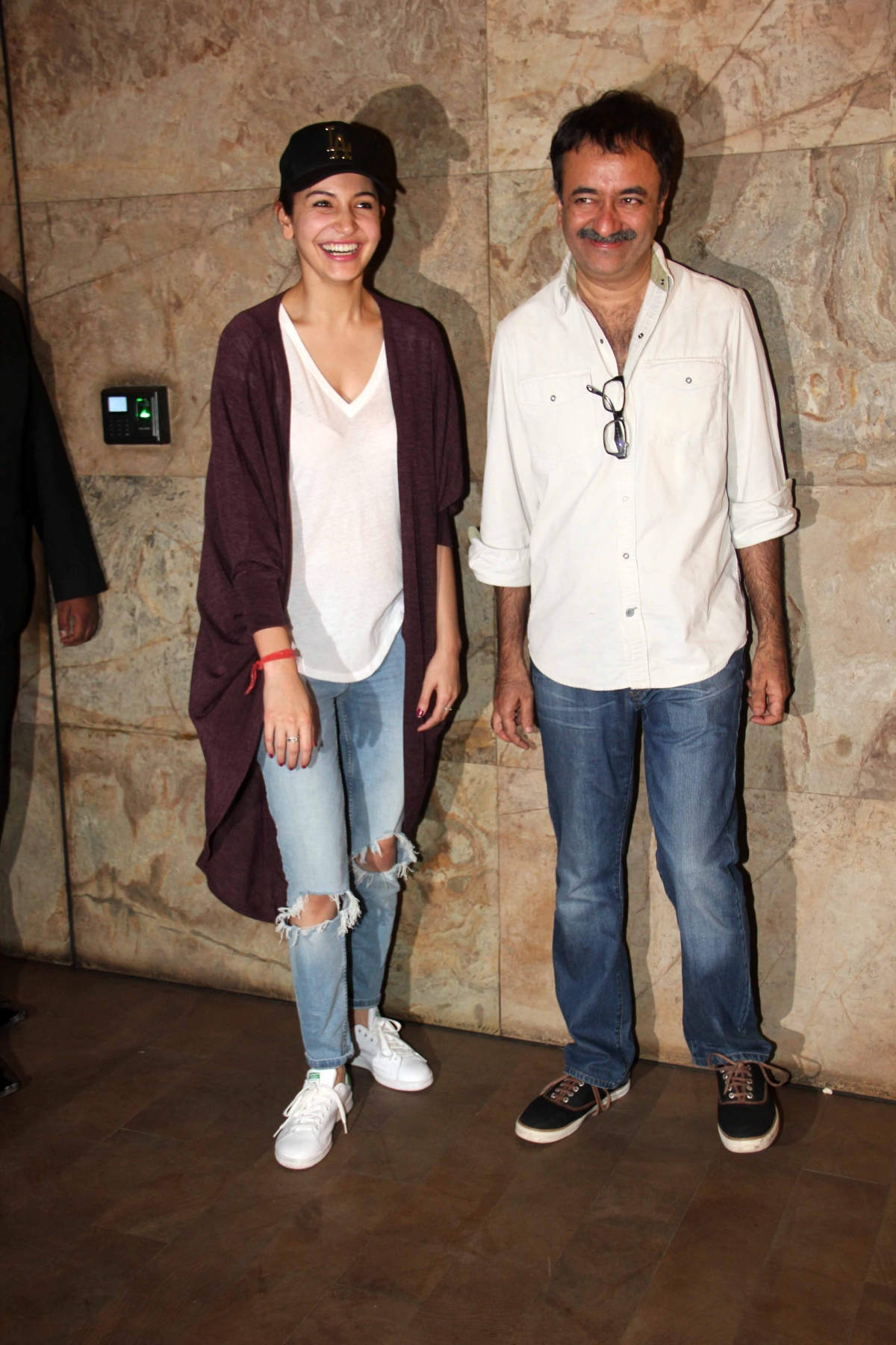 Anushka Sharma and Rajkumar Hirani