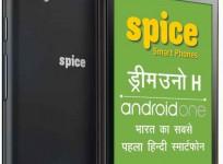 Spice launches Hindi Android Smartphone Dream Uno H in India