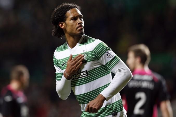 Celtic defender Virgil Van Dijk is wanted by Arsenal manager Arsene Wenger Virgil Van Dijk Celtic