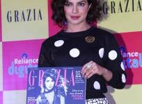 Priyanka Chopra Stuns at Cover Launch of Lifestyle Magazine