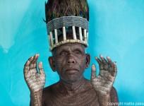 Italian photographer Mattia Passarini's photograph of Ramnami tribal people receives honourable mention in National Geographic 2014 Photo Contest