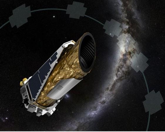 The artistic concept sof NASA's planet-hunting Kepler spacecraft operating in a new mission profile called K2. Nasa's Kepler spacecraft
