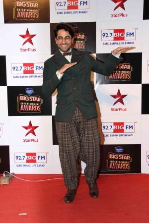 Ayushmann Khurrana Big Star Entertainment Awards 2014