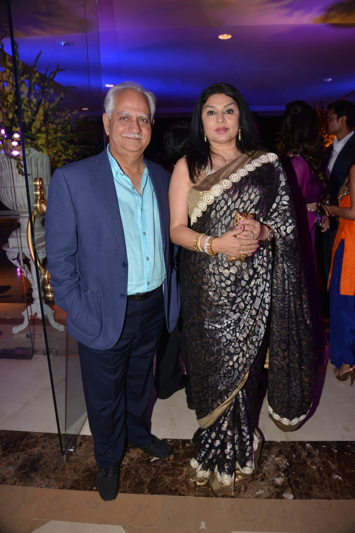 Ramesh Sippy and Kiran Juneja Ramesh Sippy and Kiran Juneja