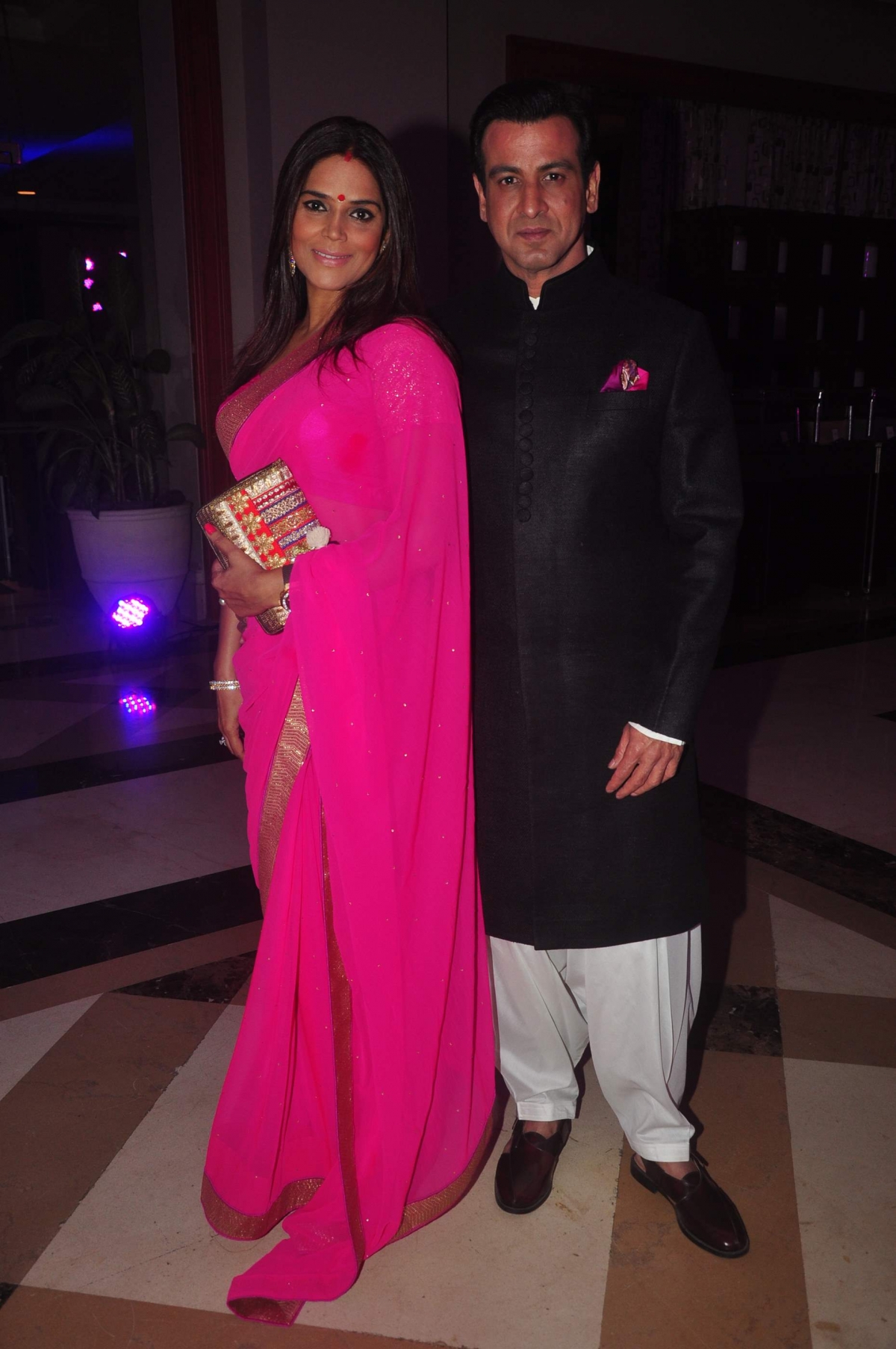 Neelam Singh Ronit Roy and Neelam Singh