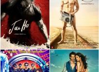 Jai Ho , PK, Happy New Year, Bang Bang