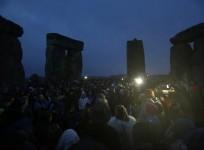 Druids celebrate Winter Solstice at Stonehenge