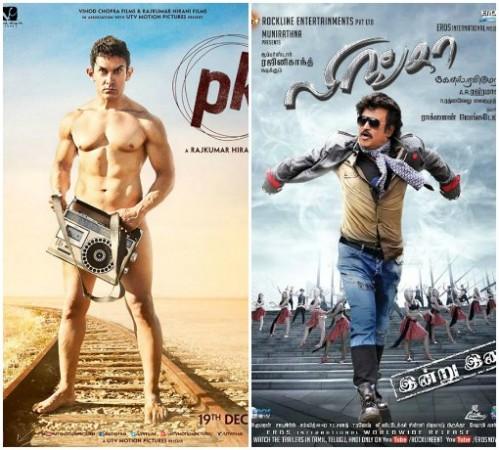 ‘PK’, 'Lingaa' Business Affected by ‘Mukunda’, ‘Chinnadana Nee Kosam’ Aamir Khan's PK Takes a Toll on Rajinikanth's Lingaa Collection at AP/N Box Office