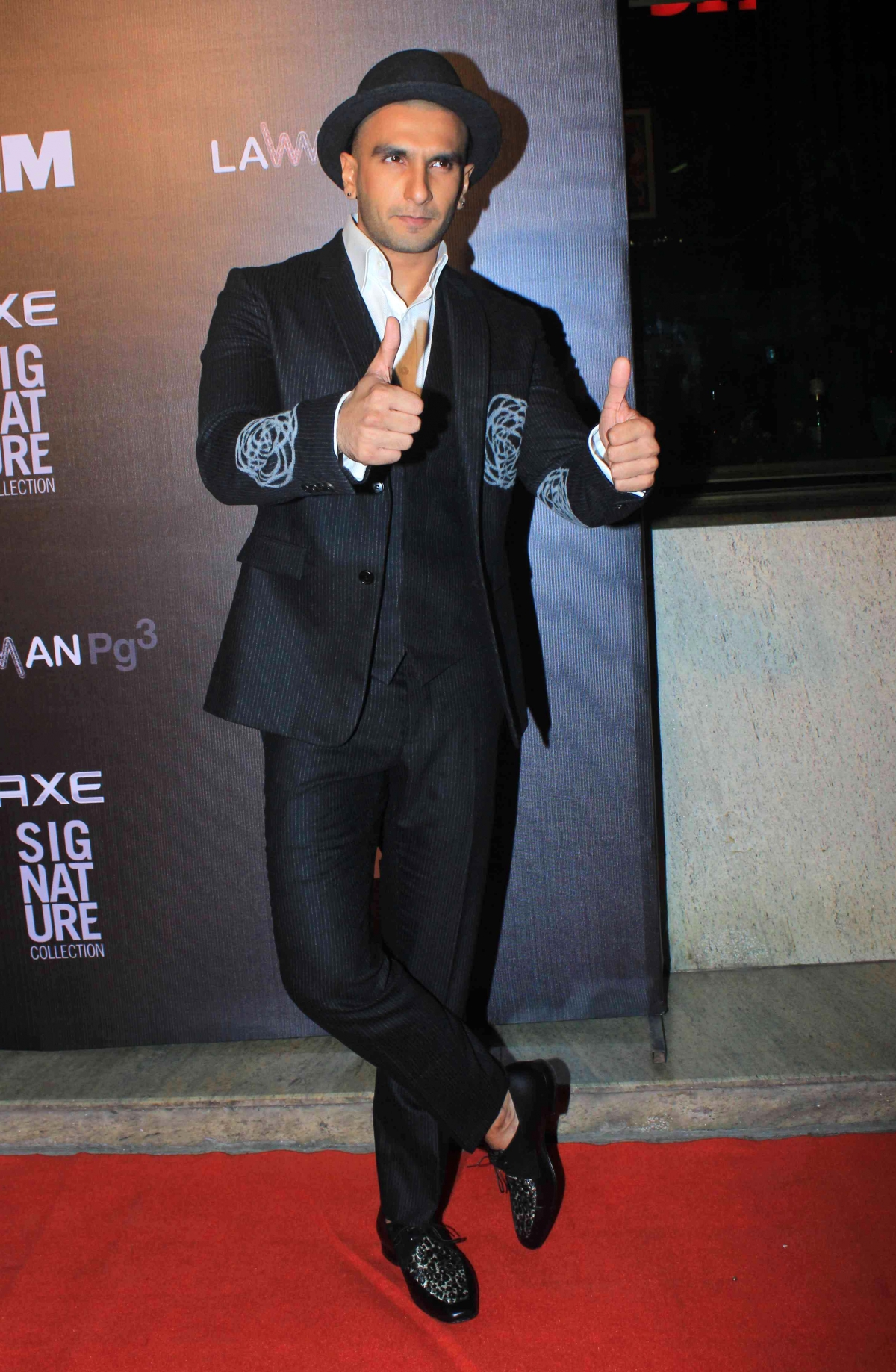 Ranveer Singh at FHM Bachelor of 2014 award function