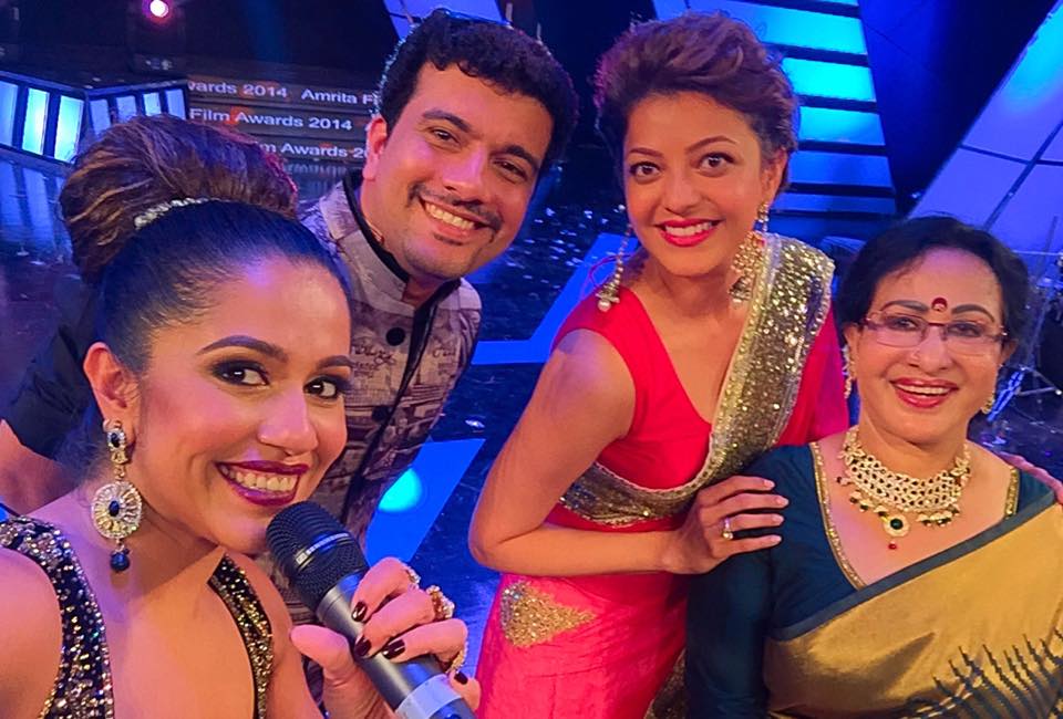 Ranjini Haridas, Ramesh Pisharody, Kajal Aggarwal and Sheela