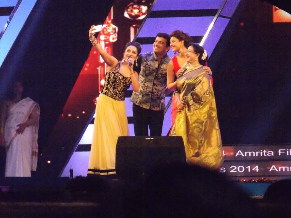 Ranjini Haridas, Ramesh Pisharody, Kajal Aggarwal and Sheela