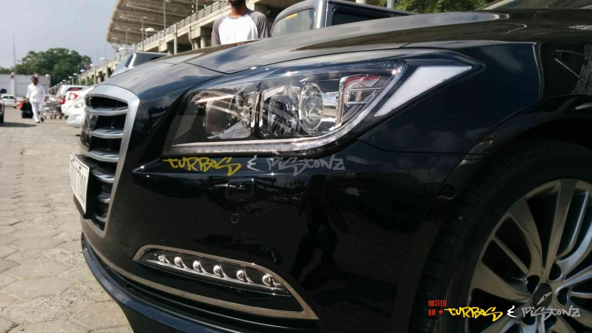 Hyundai Genesis Coming to India? Spotted in Chennai
