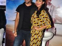 Ayushmann Khurrana, Pallavi Sharda at trailer launch of 'Hawaizaada'