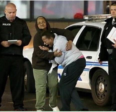 Black teen shot
