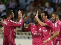Sergio Ramos Marcelo Gareth Bale Karim Benzema Real Madrid
