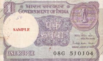 1 Indian Rupee