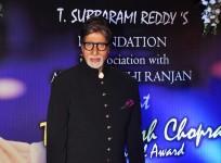 Megastar Amitabh Bachchan Honoured with Yash Chopra Memorial Award 2014