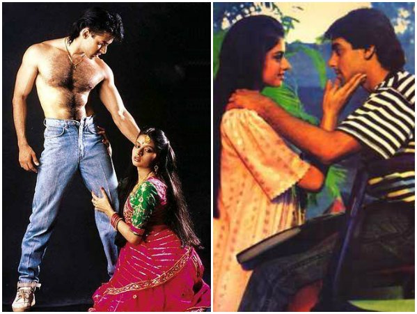 Salman Khan and Bhagyashree in 'Maine Pyaar Kiya'