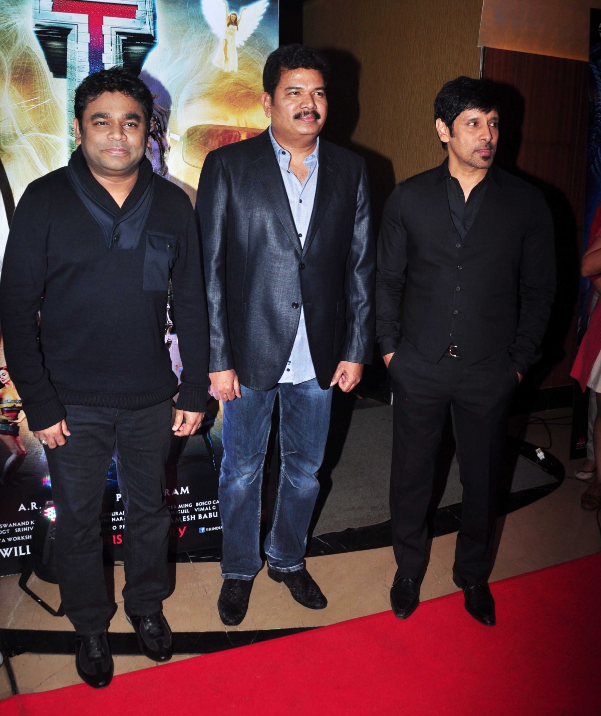 Vikram, A.R. Rahman Attends Tamil Film 'I' Trailer Launch Event