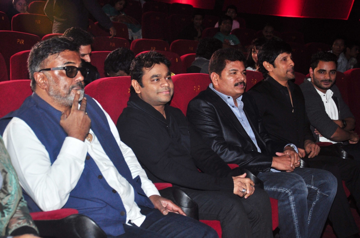 Vikram, A.R. Rahman Attends Tamil Film 'I' Trailer Launch Event