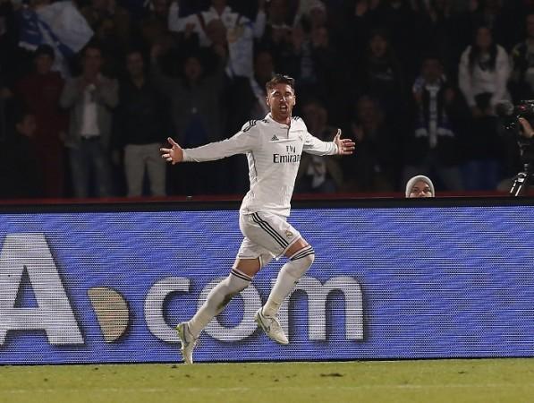 Real Madrid defender Sergio Ramos is being courted by English Premier League clubs including Manchester United Sergio Ramos Real Madrid
