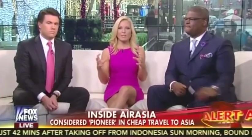 Fox news anchor Anna Kooiman suggests The Metric System is responsible for missing AirAsia flight QZ8501. fox news suggests Metric system is responsible for missing AirAsia flight