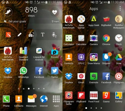 Samsung Galaxy Note 4 Interface Samsung Galaxy Note 4 Interface
