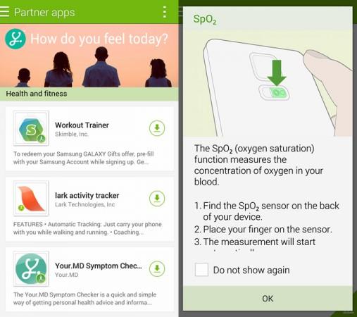 Samsung Galaxy Note 4 Feature- S Health Samsung Galaxy Note 4 Feature S Health