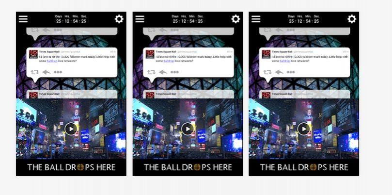 New Year Eve 2015 Ball Drop Google Android App screen-shot New Year Eve 2015 Ball Drop Google App