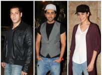 Salman Khan, Ayushmann Khurrana, Anushka Sharma