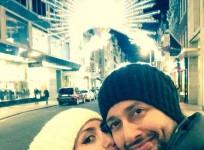 Aftab Shivdasani and wife