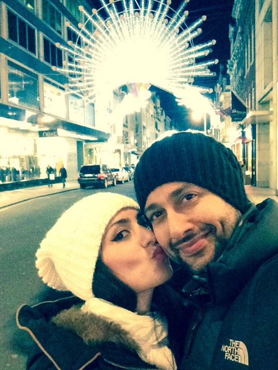 Aftab Shivdasani and wife