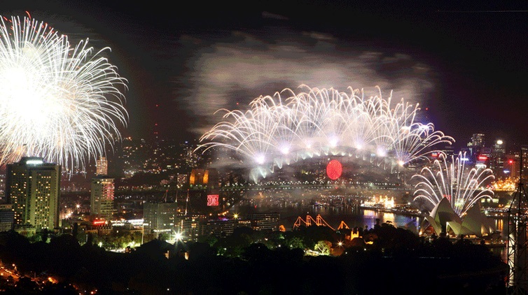 Dubai New Year's Eve Fireworks