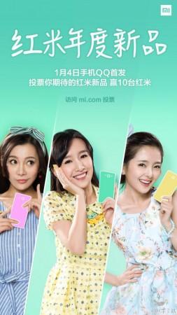 Xiaomi Tipped to Release Redmi 1s 4G LTE edition on 4th January Xiaomi Tipped to Release Redmi 1s 4G LTE edition on 4th January